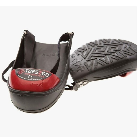 Impacto T2Gum Toes 2 Go Steel Toe Shoes NIB - Picture 9 of 10